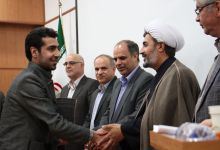 گزارش تصویری از مراسم تقدیر از کارمند نمونه در دانشگاه صنعتی شاهرود